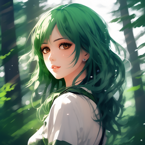 girl-in-forest-with-dark-green-hair-anime-style-458012564.png